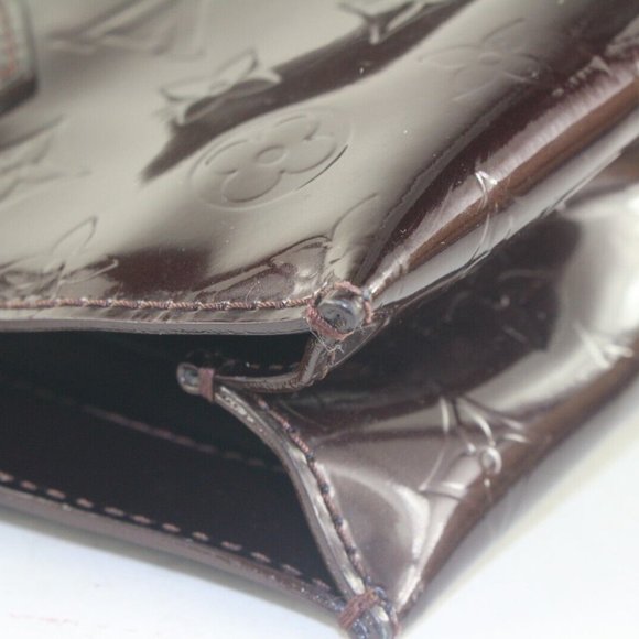 Louis Vuitton Wilshire Tote PM Amarante Leather Monogram 4LV119K - Picture 6 of 12